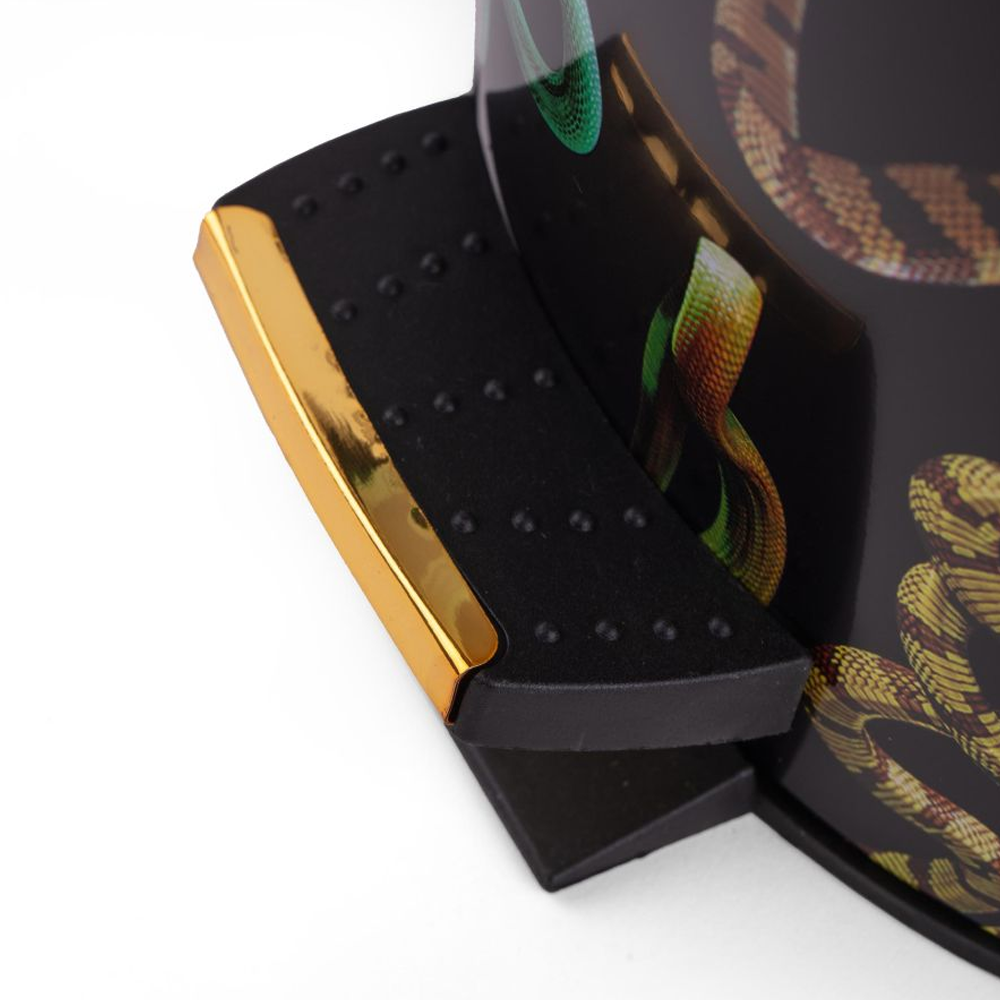 Sbam Design Bidone in metallo 12L – Snakes Pezzi Unici