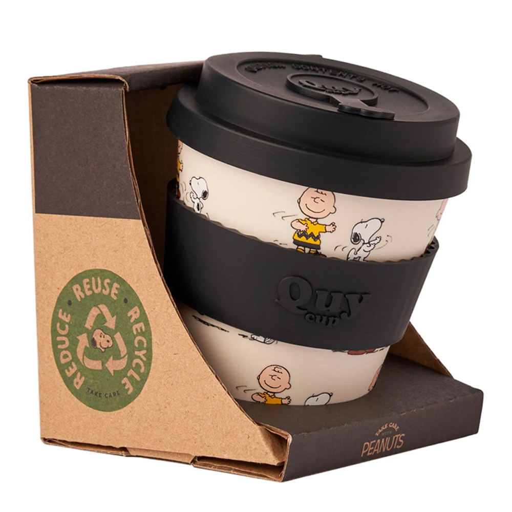 Sbam Design Tazza per cappuccino Snoopy in Recycled Pet Soddisfazione Garantita