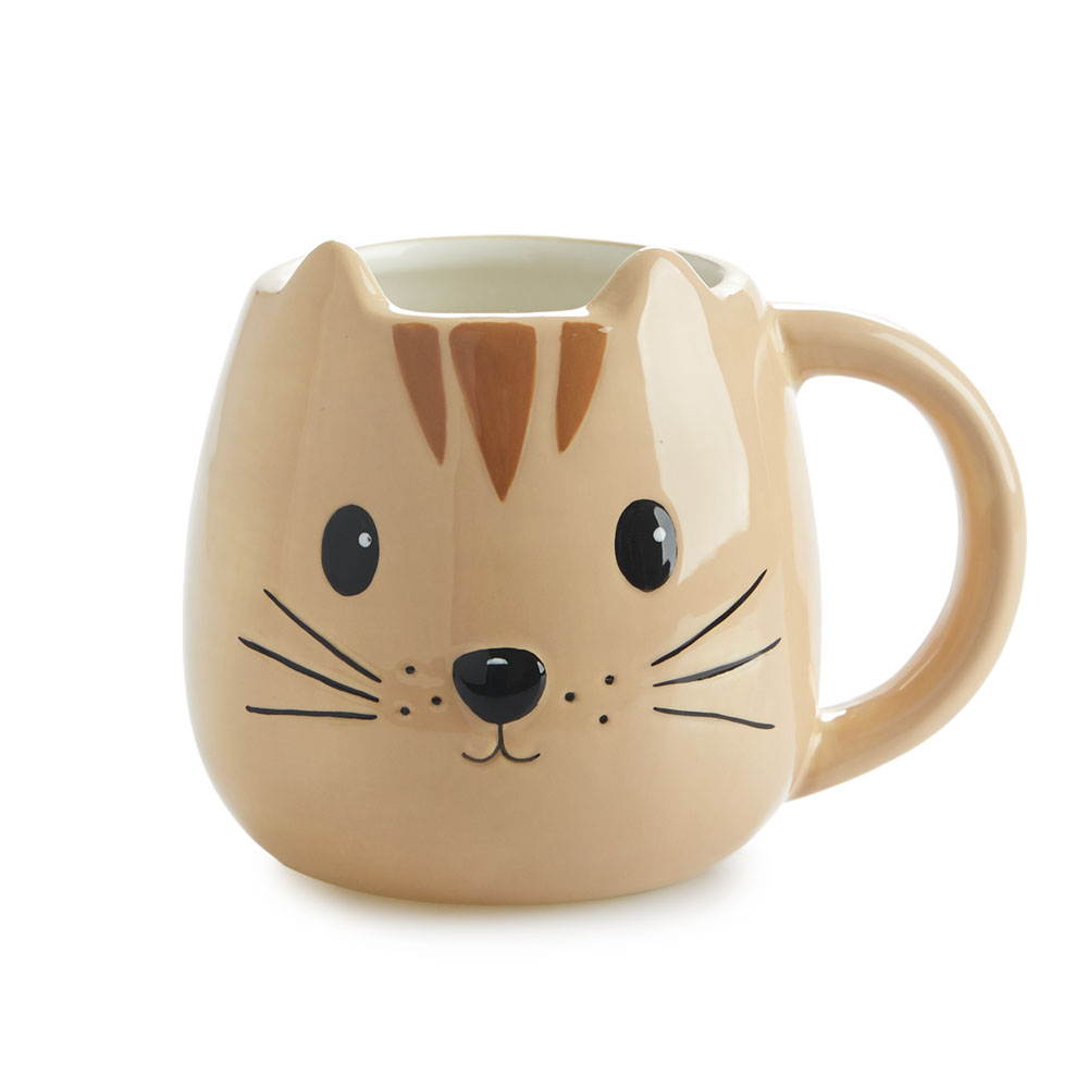 Sbam Design Tazza Kitty Gatto arancione In Vendita