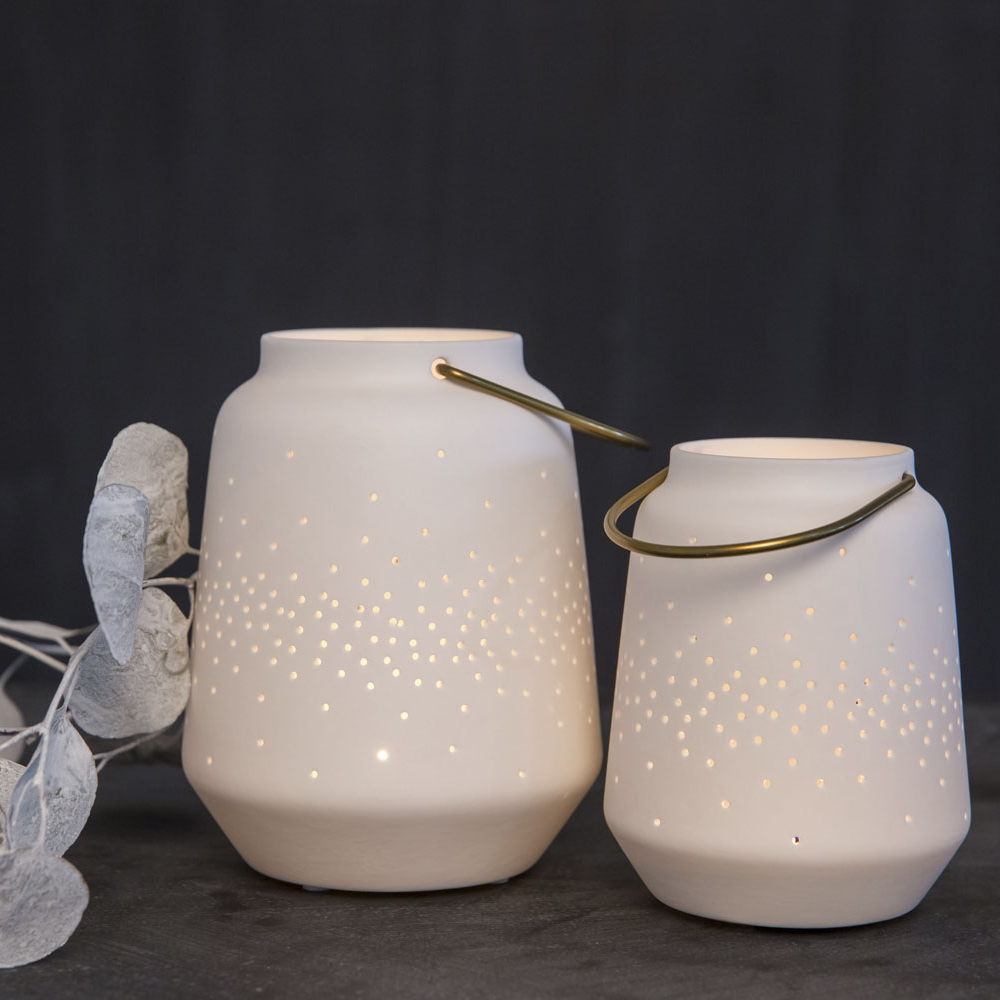 Sbam Design Lanterna luminosa in ceramica Vendite Flash