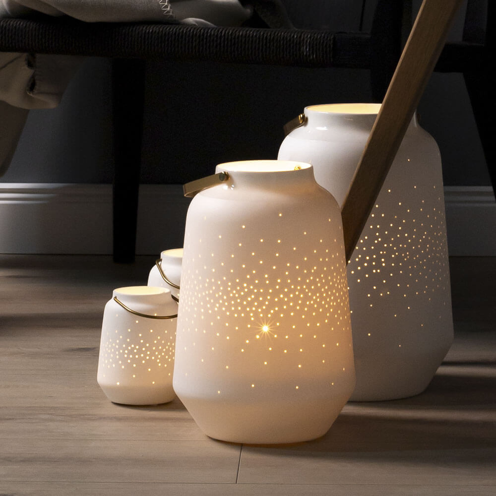 Sbam Design Lanterna luminosa in ceramica Vendite Flash