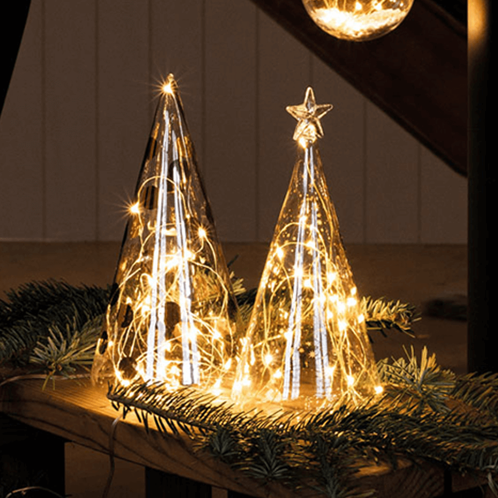 Sbam Design Decorazione Albero di Natale con lucine XL Moda