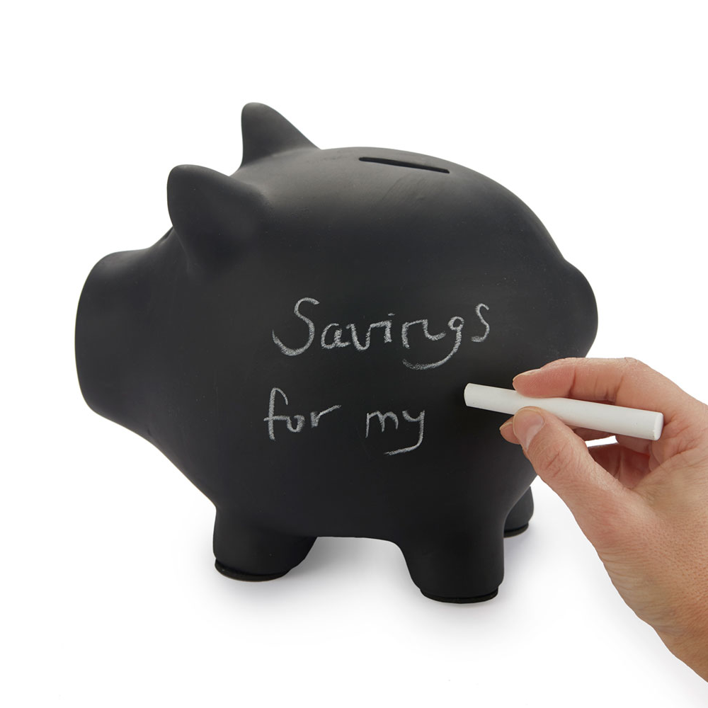 Sbam Design Salvadanaio Oink – Maialino con gesso Nuovo
