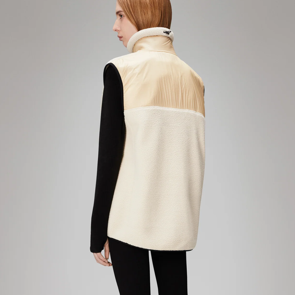 Sbam Design Gilet in pile unisex – Yermo Fleece Vest In Linea