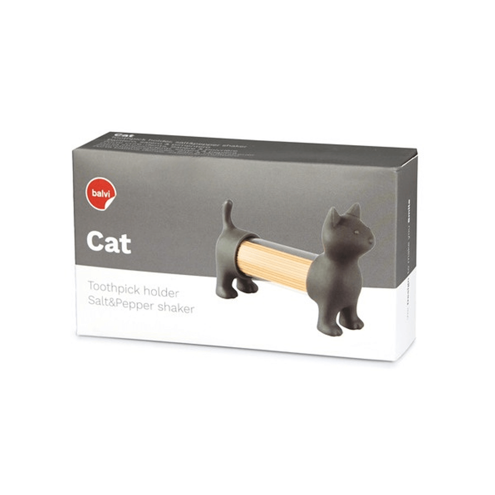 Sbam Design Porta stuzzicadenti/saliera – Gatto Offerte