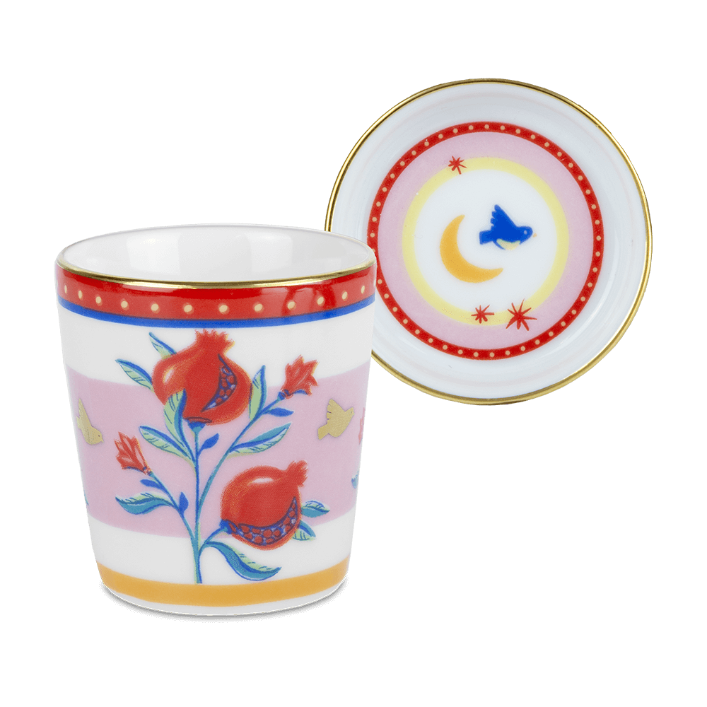 Sbam Design Tazzina espresso con piattino/coperchio Vendite Flash