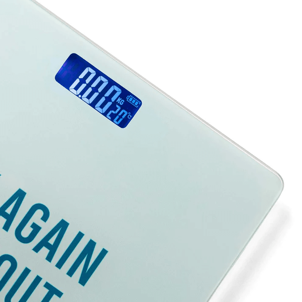 Sbam Design Bilancia digitale pesapersone “Try again without the socks” Promozione