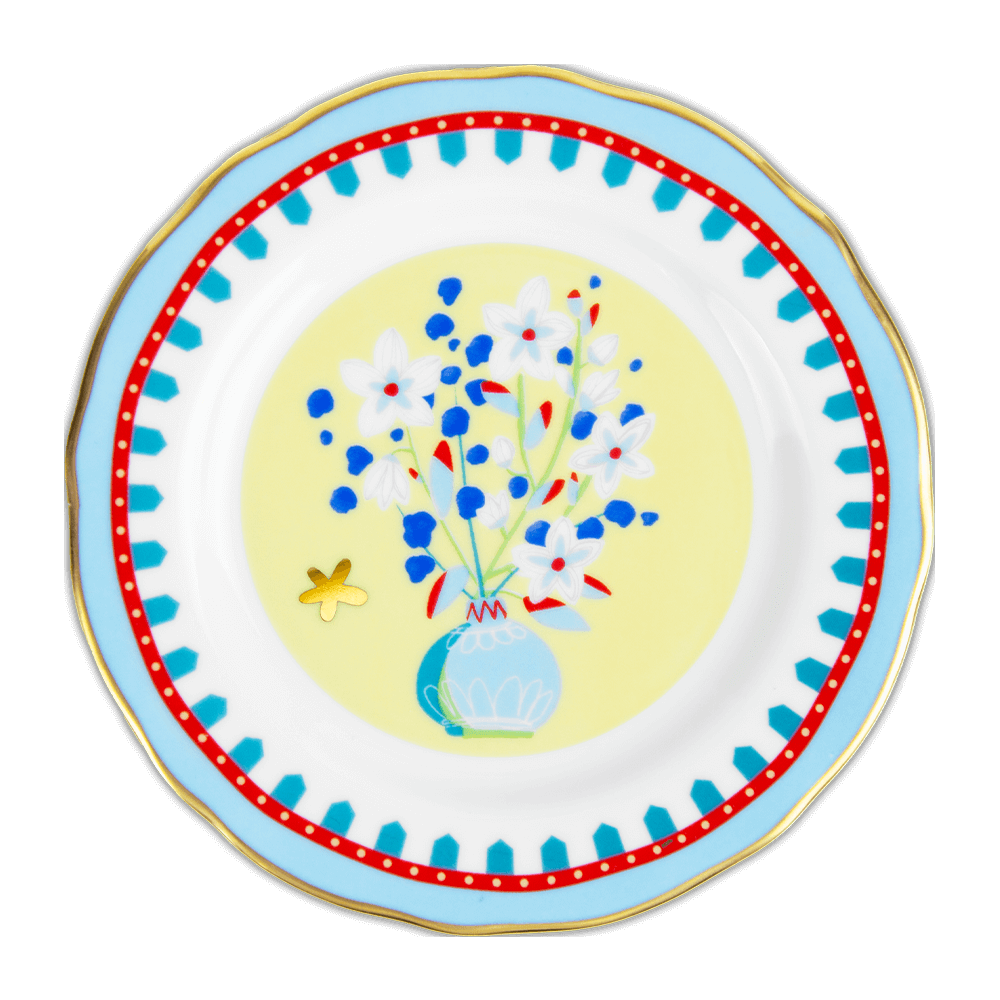 Sbam Design Piattino decorato Ø 16 cm “Mamma Mia” Negozi Online