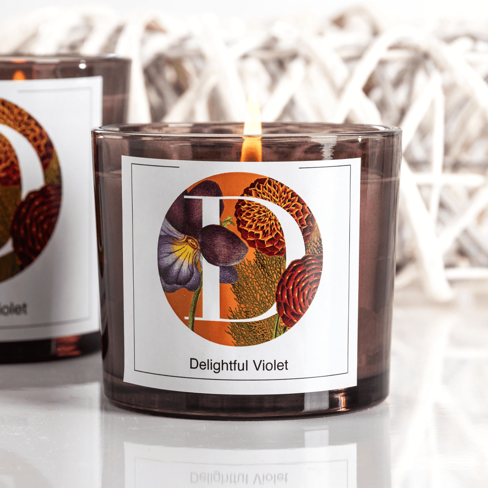 Sbam Design Candela profumata -D – Delightful Violet Promozione Limitata