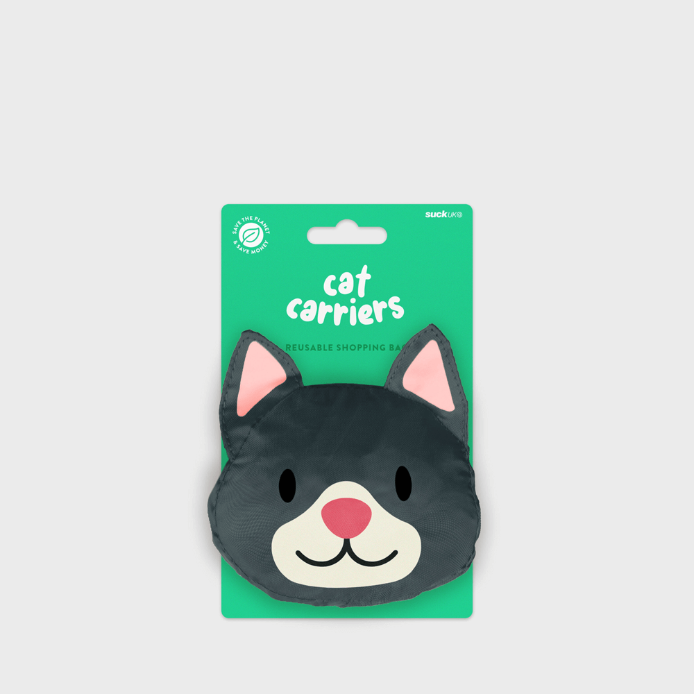 Sbam Design Shopping Bag pieghevole – cat Presa