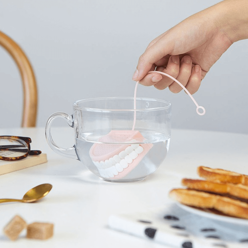 Sbam Design Dentiera – Infusore in silicone per Tè e tisane Vendite Flash