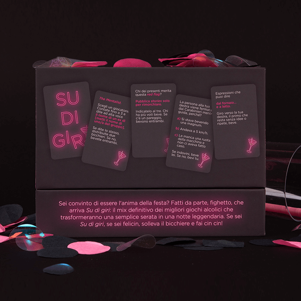 Sbam Design Su di giri – Gioco di Carte 18+ Spedizione Gratuita