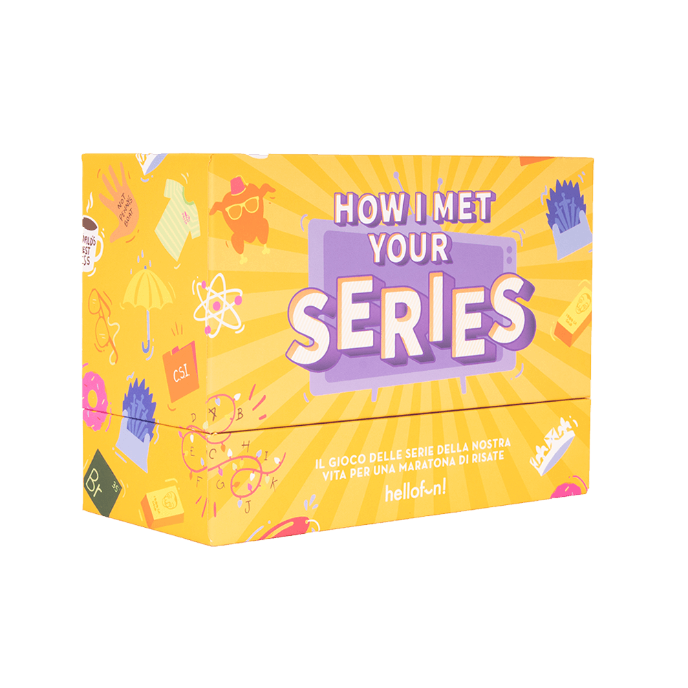 Sbam Design How I met your series – Gioco di Carte 14+ Pezzi Unici