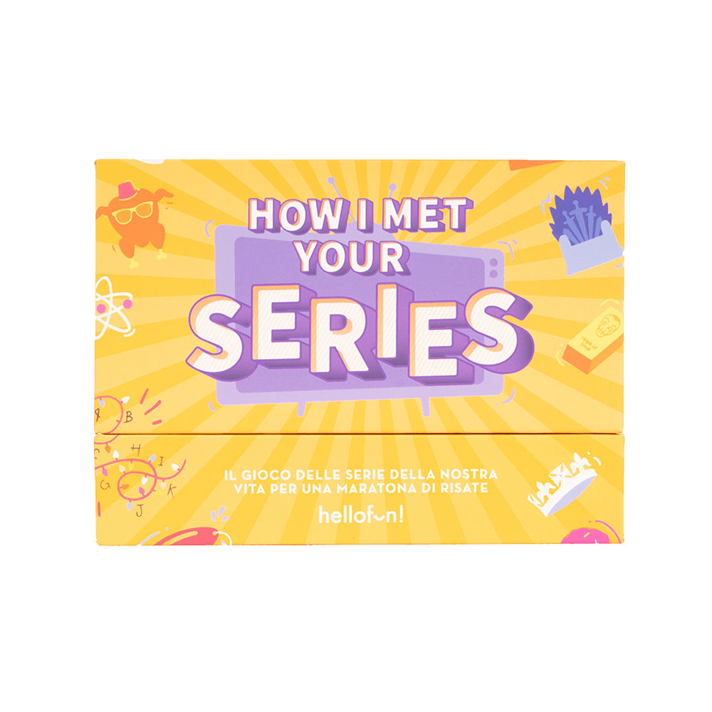 Sbam Design How I met your series – Gioco di Carte 14+ Pezzi Unici
