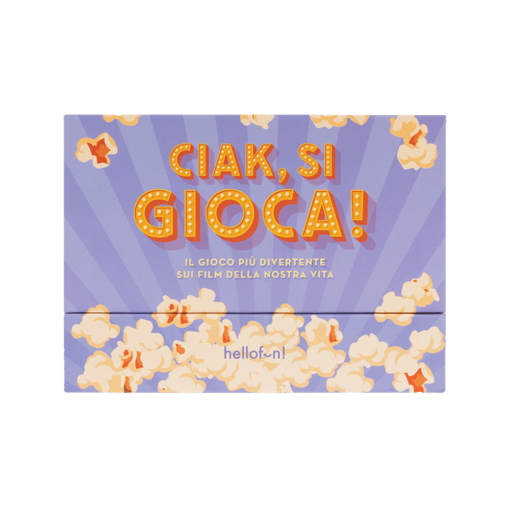 Sbam Design Ciak si gioca – Gioco di Carte 14+ Qualità Garantita