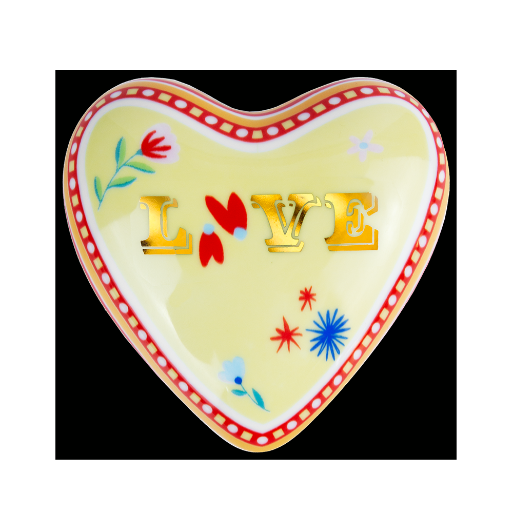Sbam Design Cuore decorativo in ceramica – S Promozione Limitata