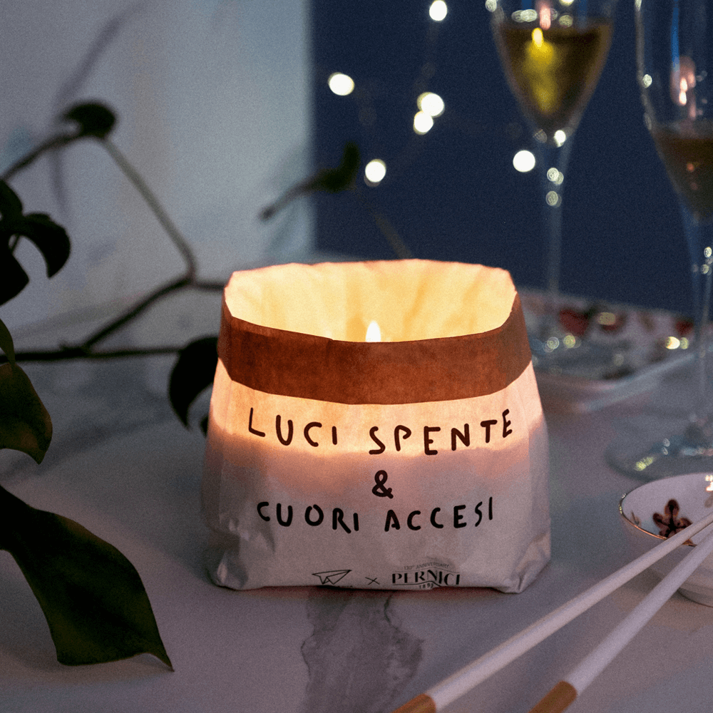 Sbam Design Candela “Pensieri Stropicciati” – Vanilla & Milk Prezzo Ridotto
