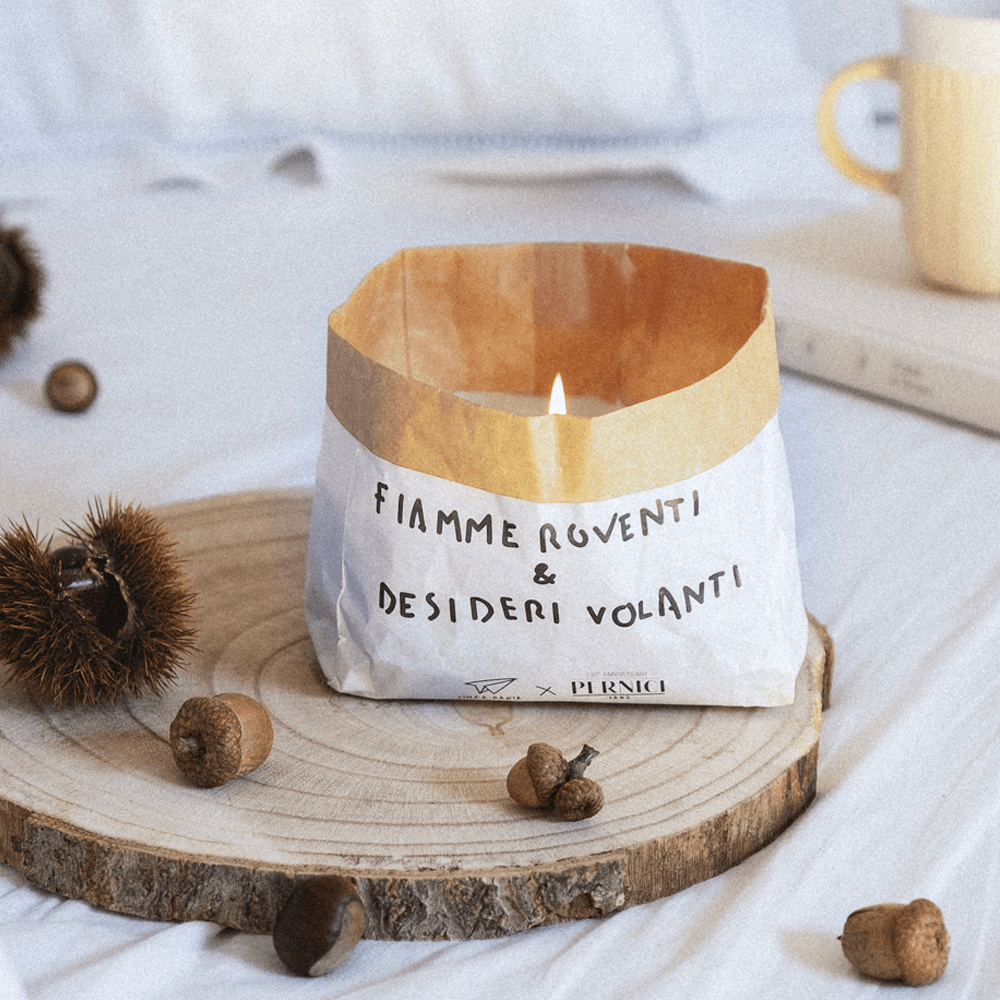 Sbam Design Candela “Pensieri Stropicciati” – Black Pepper & Tonka Bean Sottocosto
