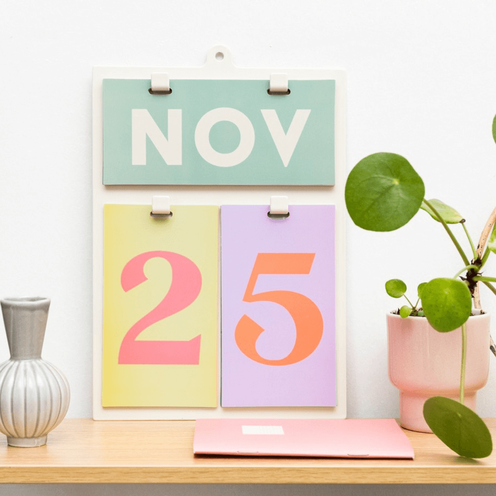 Sbam Design Calendario perpetuo da parete Saldi Di Fabbrica