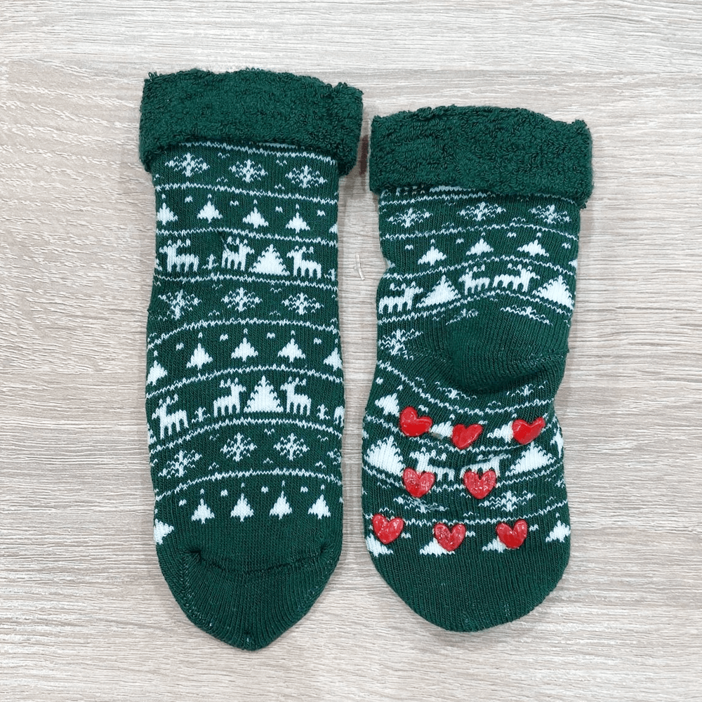 Sbam Design Box di 3 Calze antiscivolo in cotone baby – Christmas Consegna Veloce
