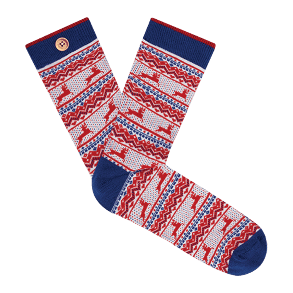 Sbam Design Calze in cotone unisex – Christmas In Vendita