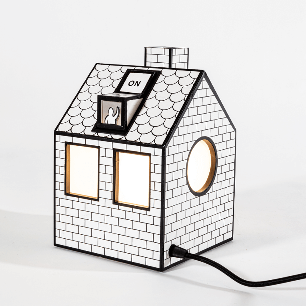 Sbam Design On Off Lamp – Lampada da tavolo in carta riciclata Acquista Ora