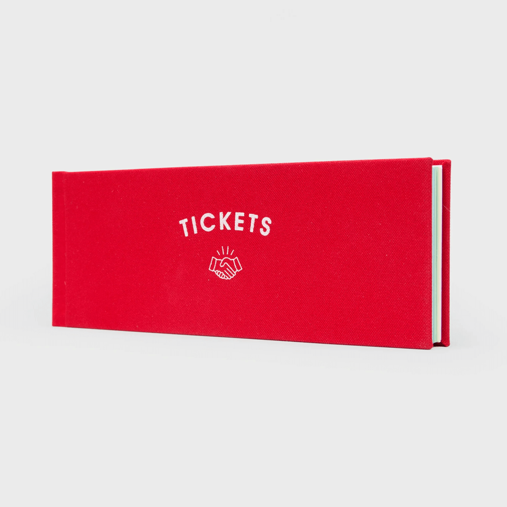 Sbam Design Blocchetto di tickets buoni regalo 2025