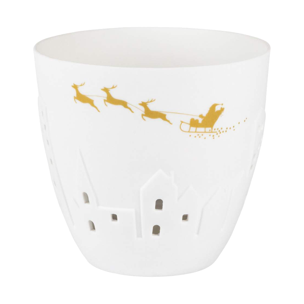 Sbam Design Porta candela in porcellana – volpe Negozi Online