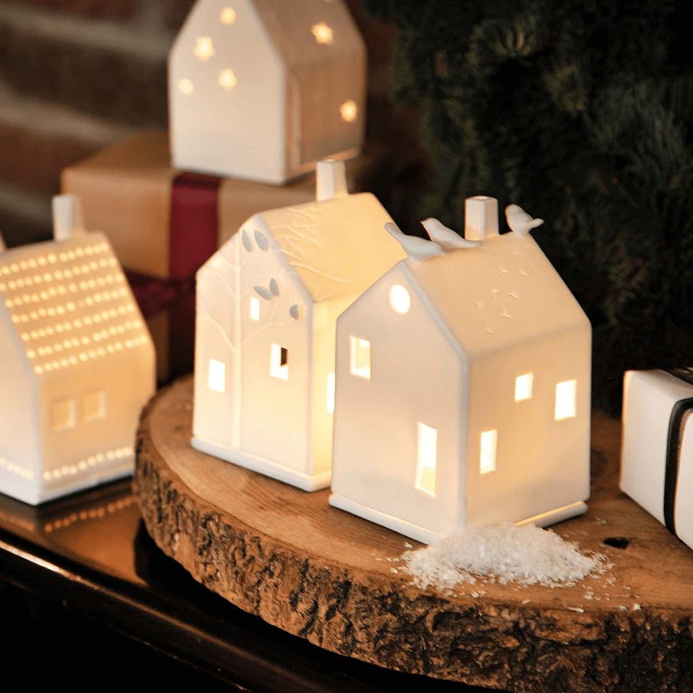 Sbam Design Casetta porta candela – Uccellini Prezzo Ridotto