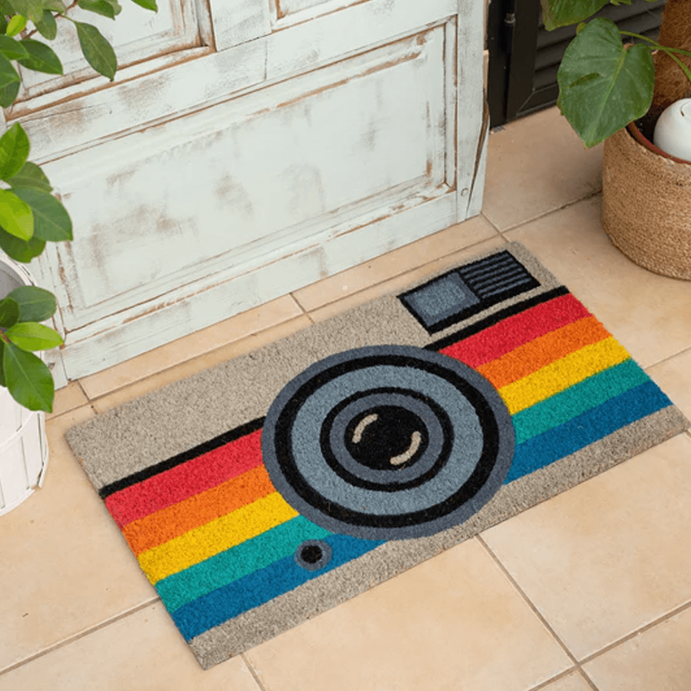 Sbam Design Zerbino rettangolare – Fotocamera retrò Economico