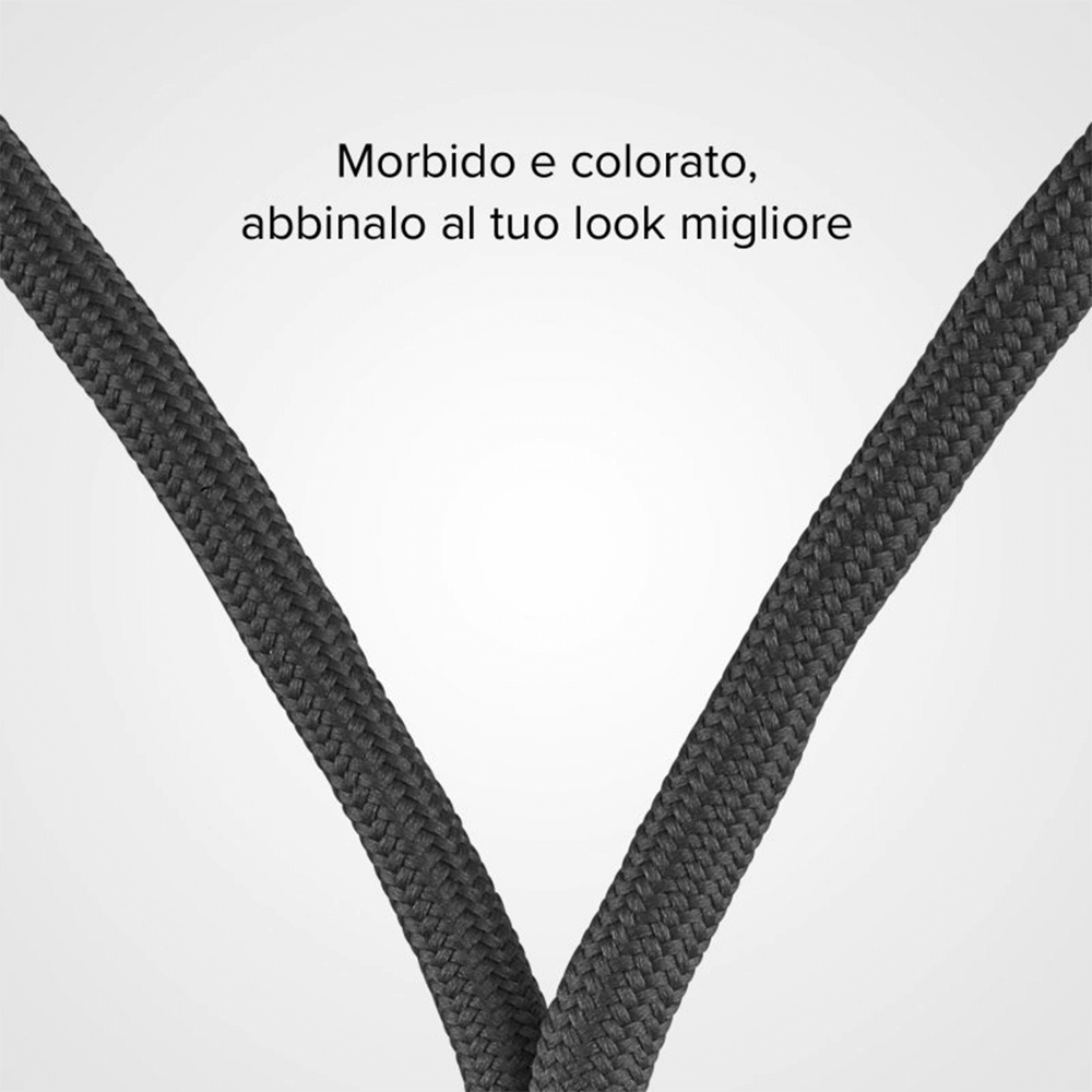Sbam Design Cordino per cellulare universale regolabile – monocolore In Linea