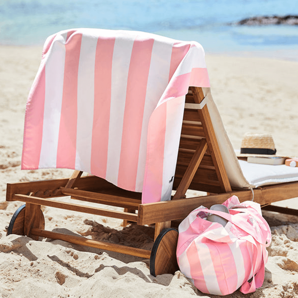 Sbam Design Borsa da mare – rigata tinta unita Fino Al -60%