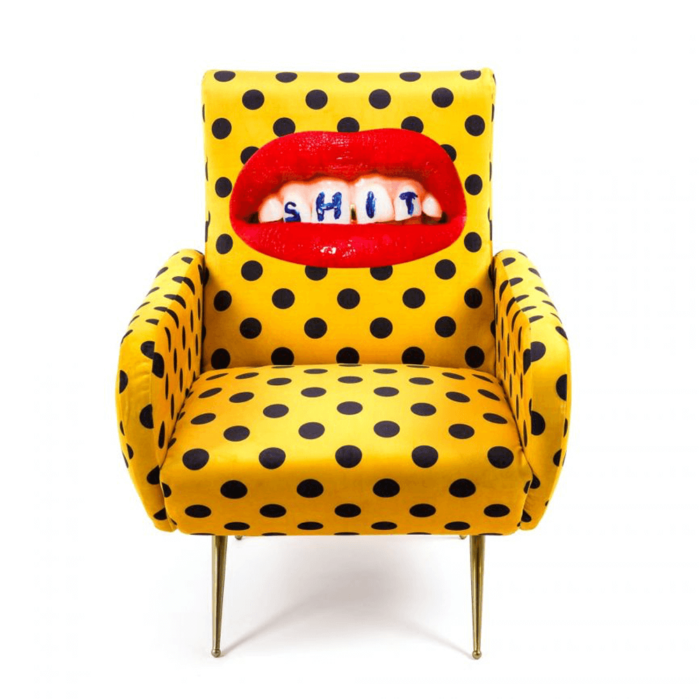 Sbam Design Poltrona Toiletpaper – Shit In Vendita