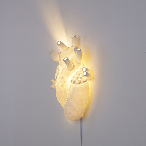 Sbam Design Lampada applique – Heart Lamp Nuova
