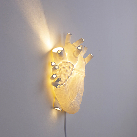 Sbam Design Lampada applique – Heart Lamp Nuova
