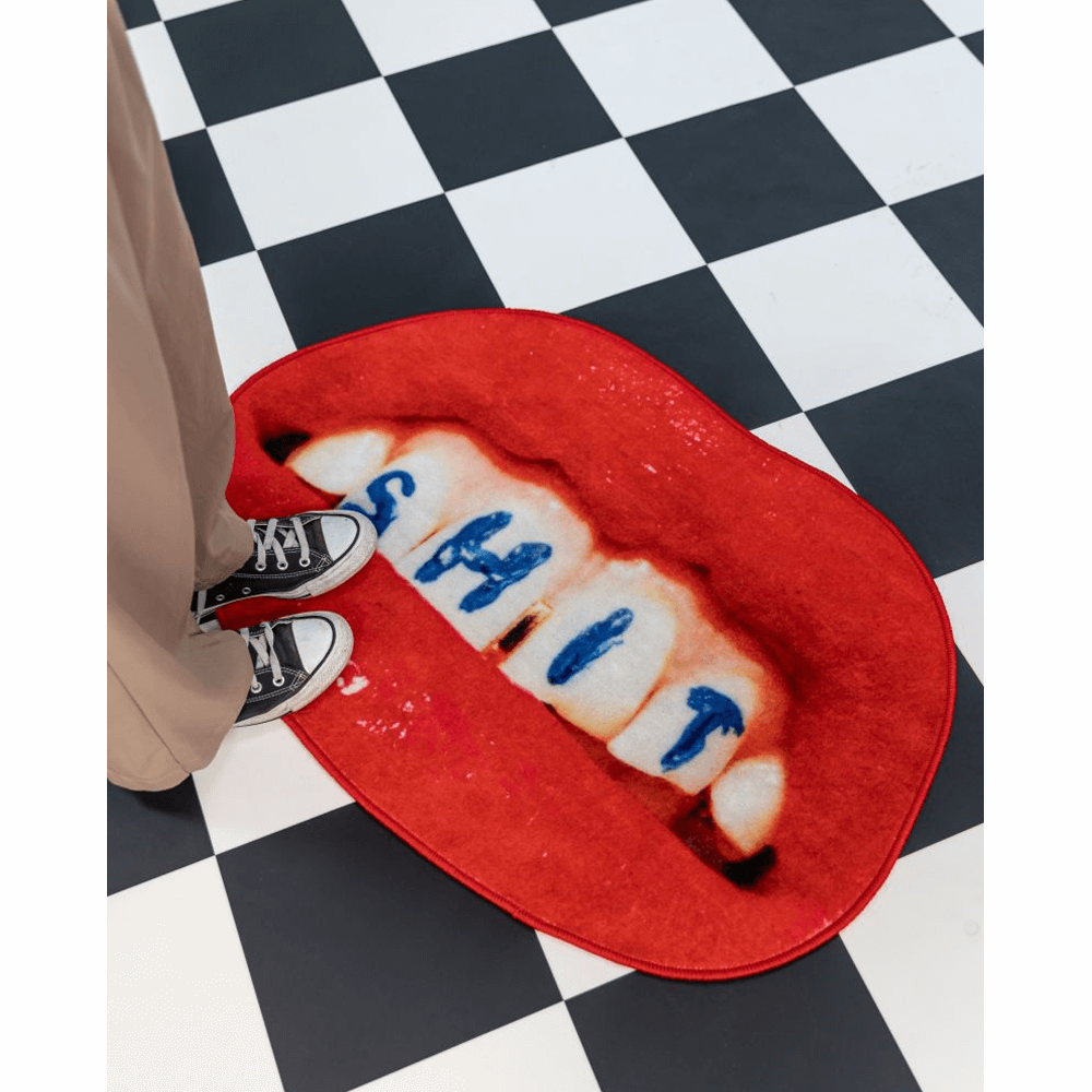 Sbam Design Piccolo tappeto sagomato Toiletpaper – Shit 2025