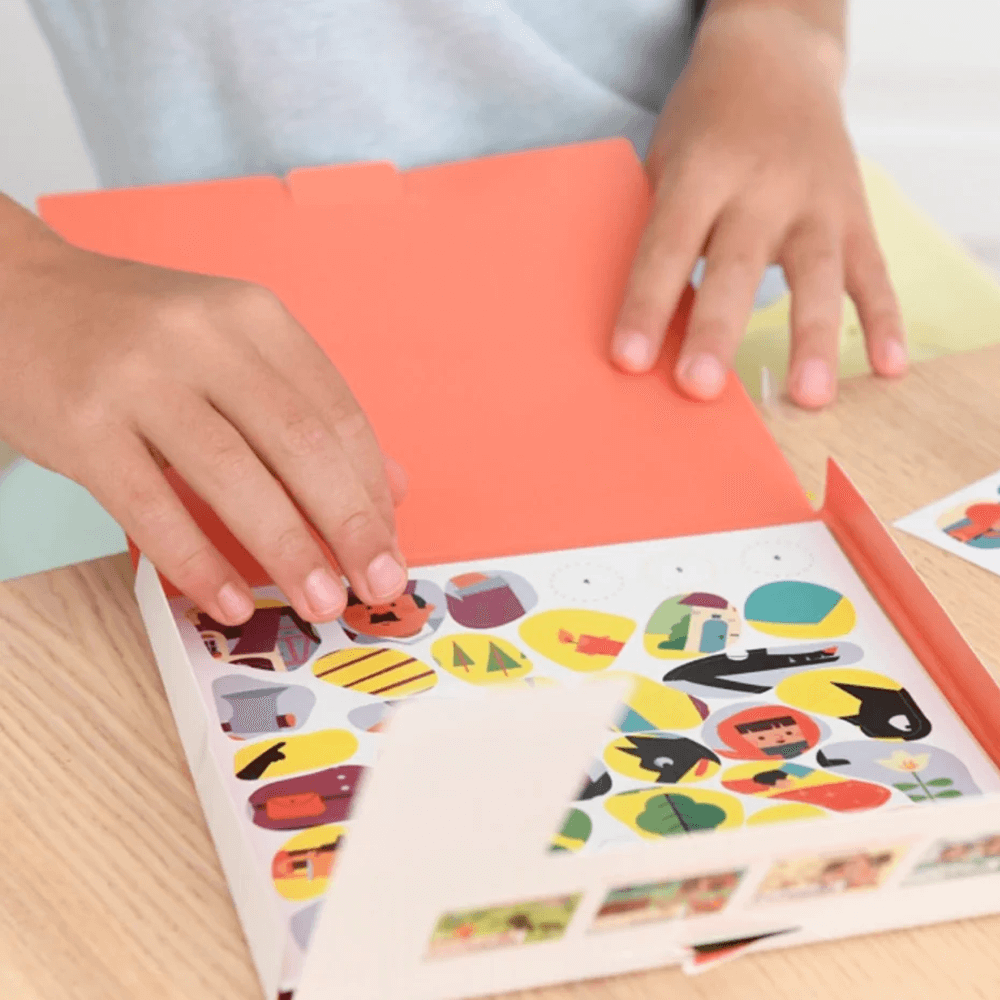 Sbam Design Cards con stickers – riccioli d’ oro e i tre orsi 2025