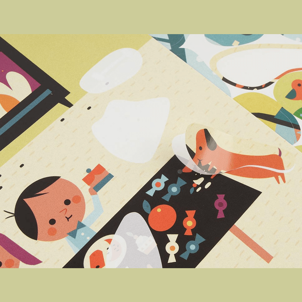 Sbam Design Cards con stickers – Hansel e Gretel In Linea