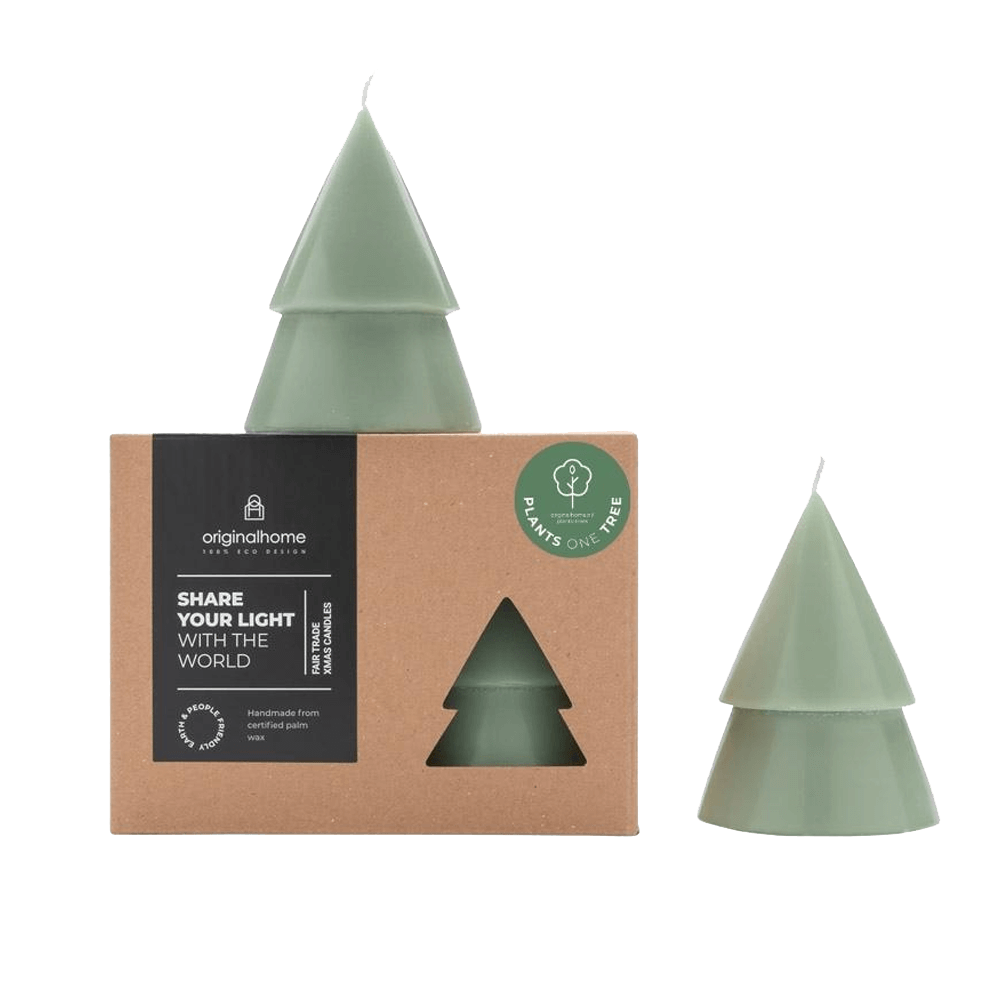 Sbam Design Set di 2 Candele Albero di Natale Qualità Garantita