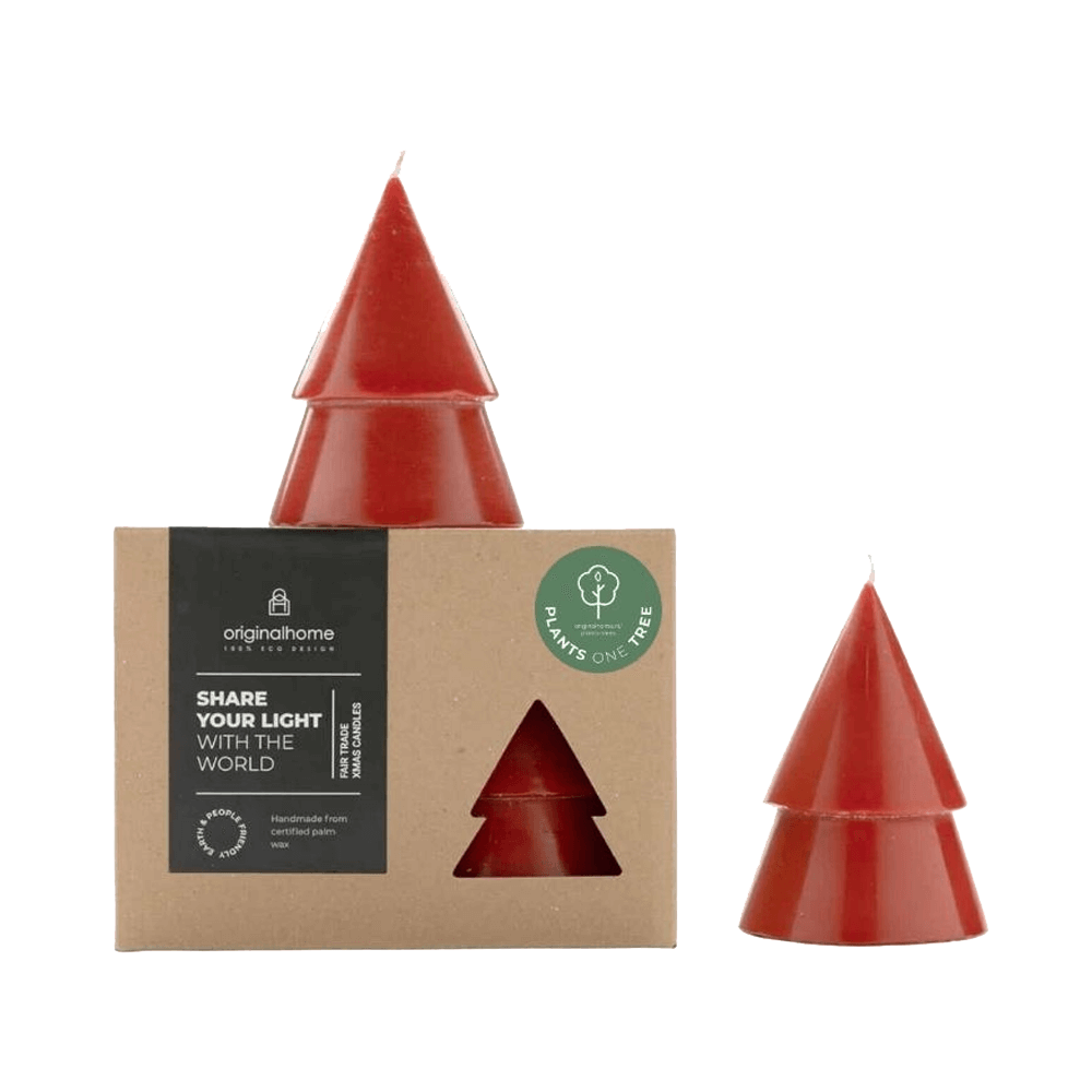 Sbam Design Set di 2 Candele Albero di Natale Qualità Garantita