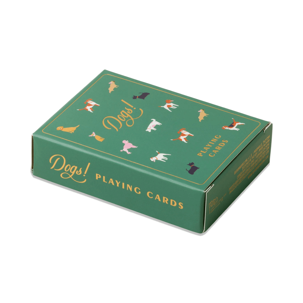 Sbam Design Carte da gioco con stampe di cani Outlet