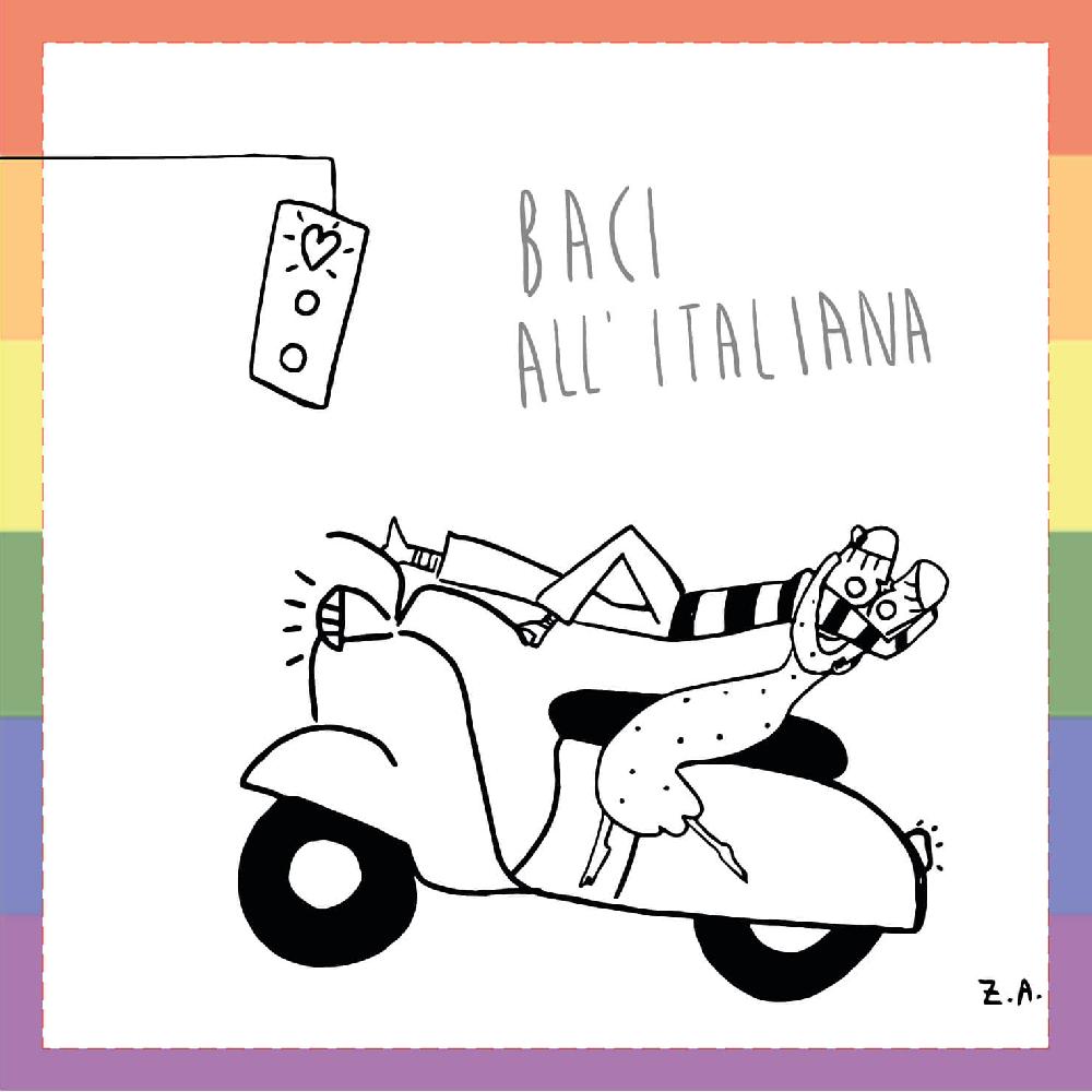 Sbam Design Vassoio Vespa – Baci all’italiana Vendite Flash