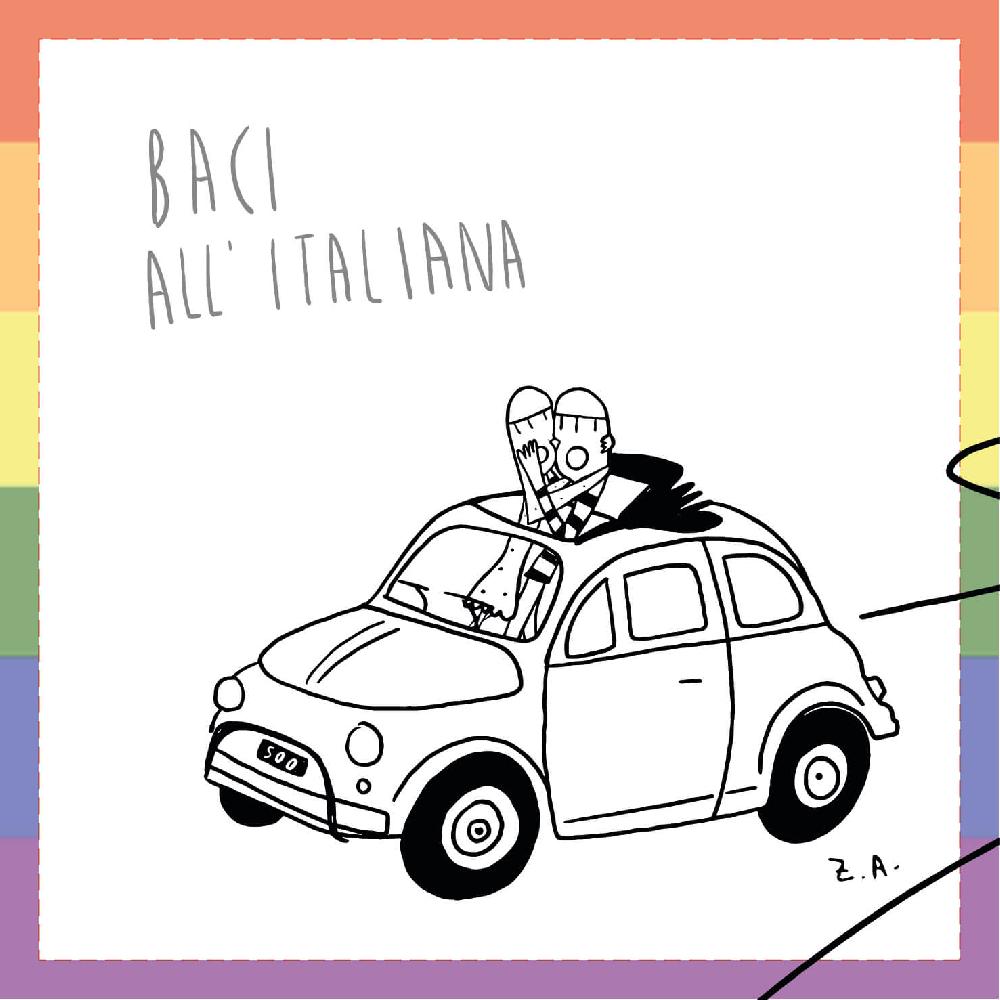 Sbam Design Vassoio 500 – Baci all’italiana Moda