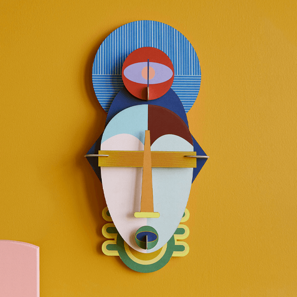Sbam Design Sapa – maschera da montare in cartone 2025