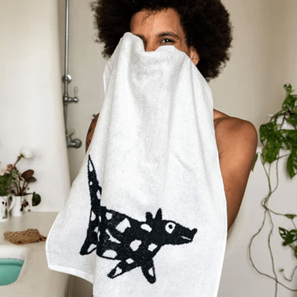 Sbam Design Set di 2 asciugamani in spugna di cotone da bagno – Helen B Hotsell