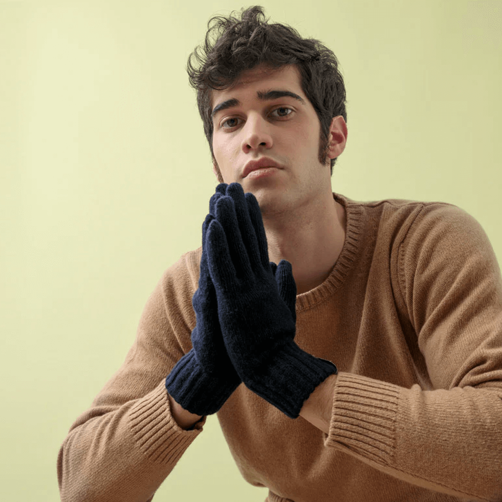 Sbam Design Guanti da uomo in Cashmere Rigenerato – Pier Paolo In Saldo