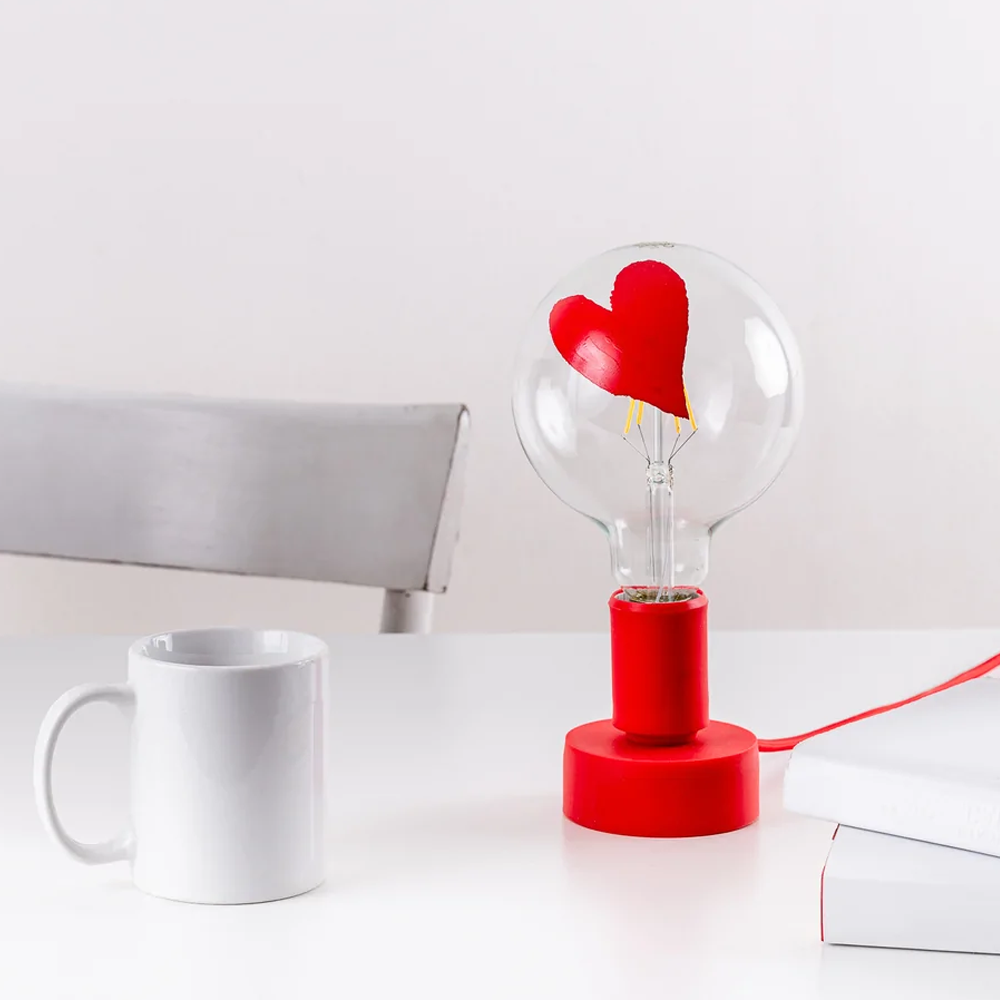 Sbam Design Tavolotto e lampada cuore Qualità Garantita