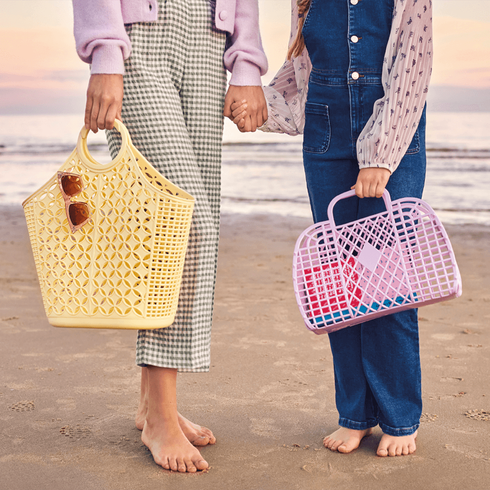 Sbam Design Borsa in plastica colorata – Atomic Tote Offerta Giorno del Papà