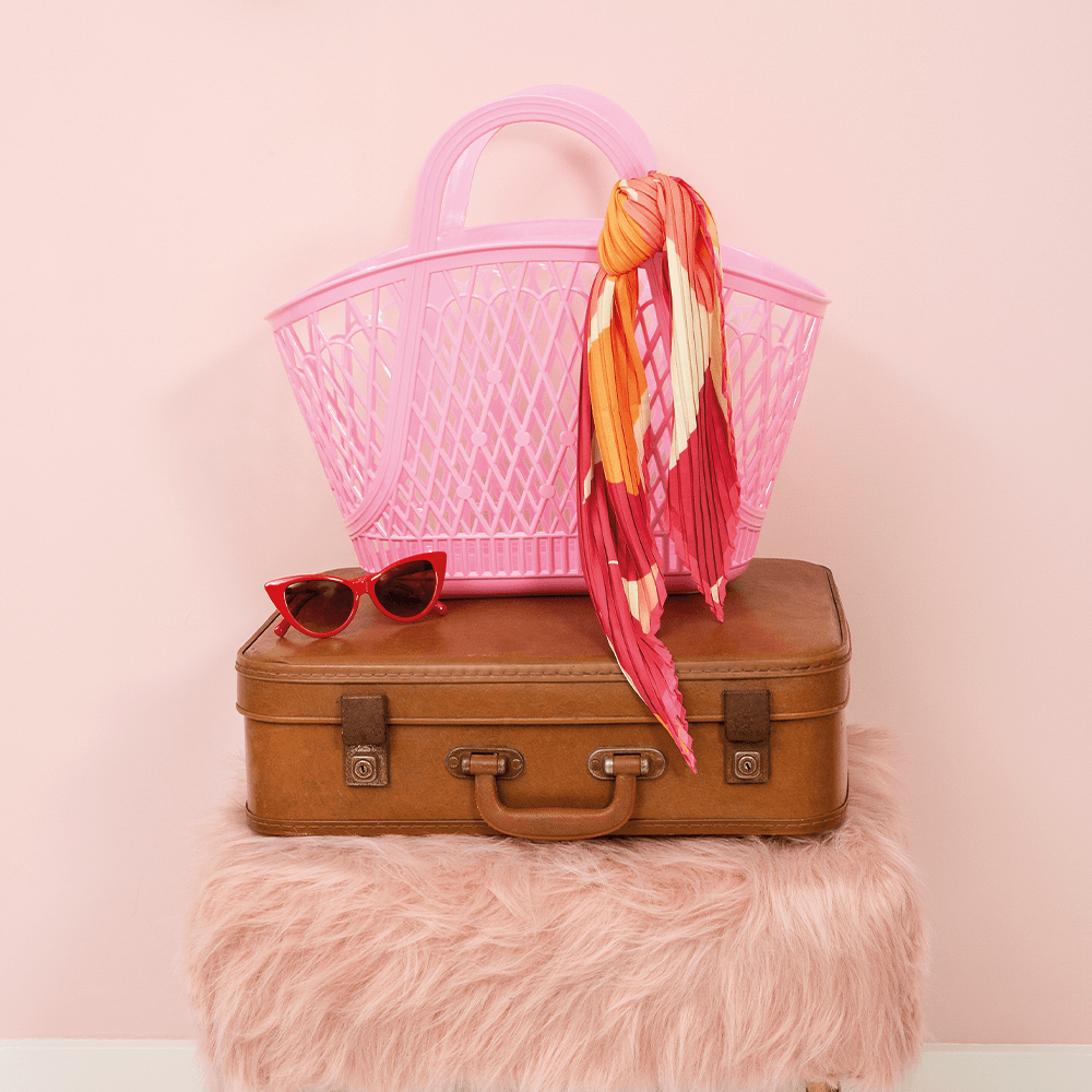 Sbam Design Borsa in plastica colorata – Betty Basket Offerta Anniversario