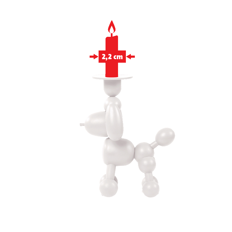Sbam Design Can-dolly candeliere in alluminio Smaltimento dello stoccaggio